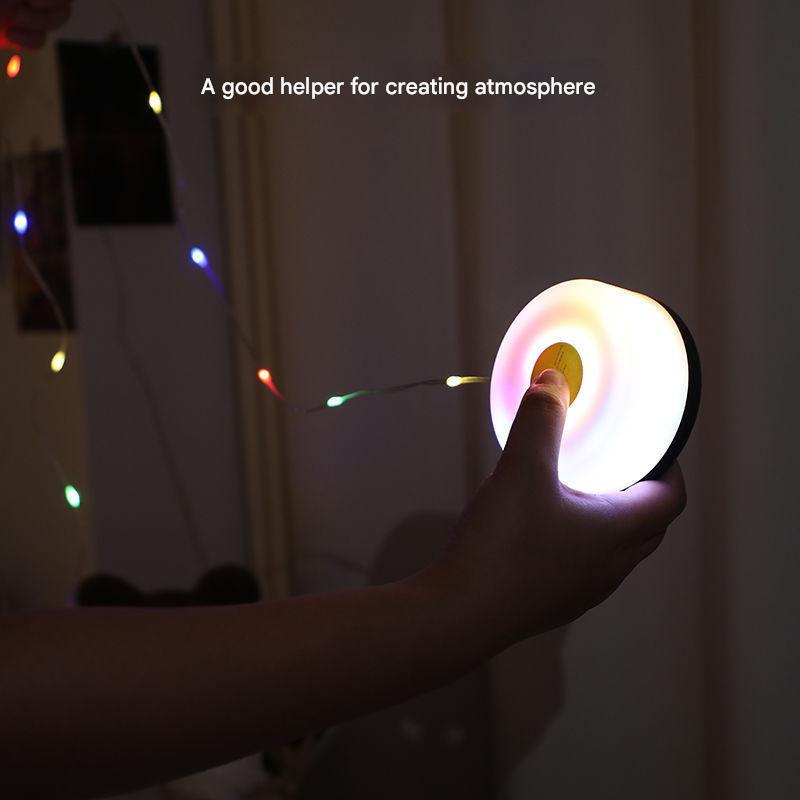✨ Tape measure atmosphere light · Rechargeable color string light · Camping essential
