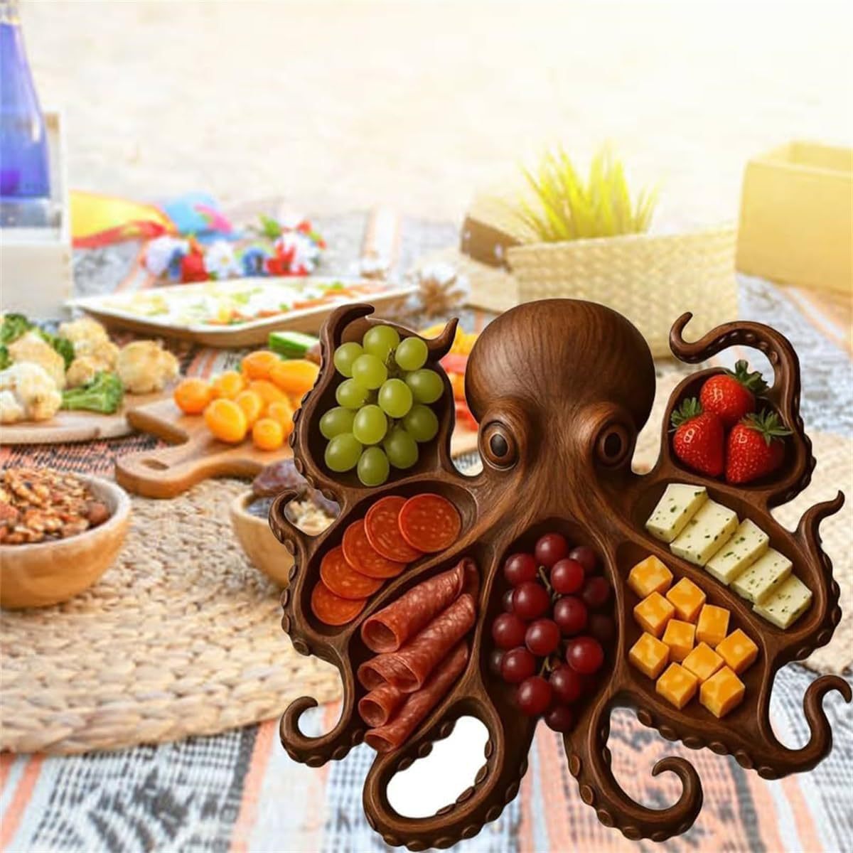 Best-selling item! Don't miss this huge discount!🔥Octopus Charcuterie Platter🐙
