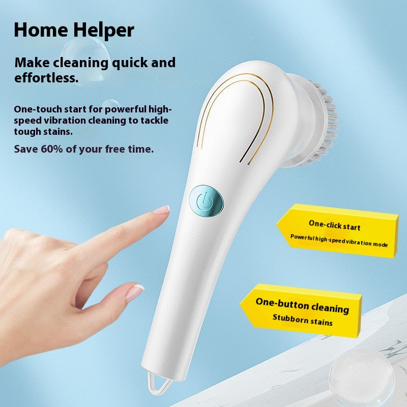 😍Handheld electric cleaning brush——Create a clean environment with your own hands👏