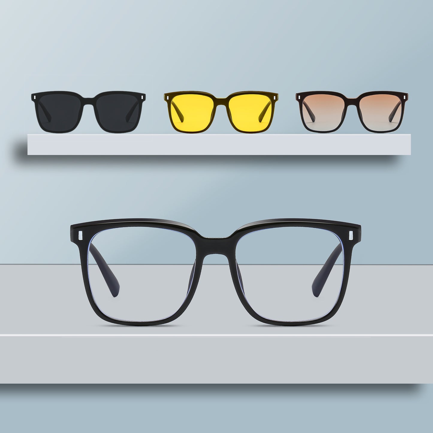 đNew Tiktok magnetic sleeve mirrorđPolarized glasses clipâ¤Buy one round of five