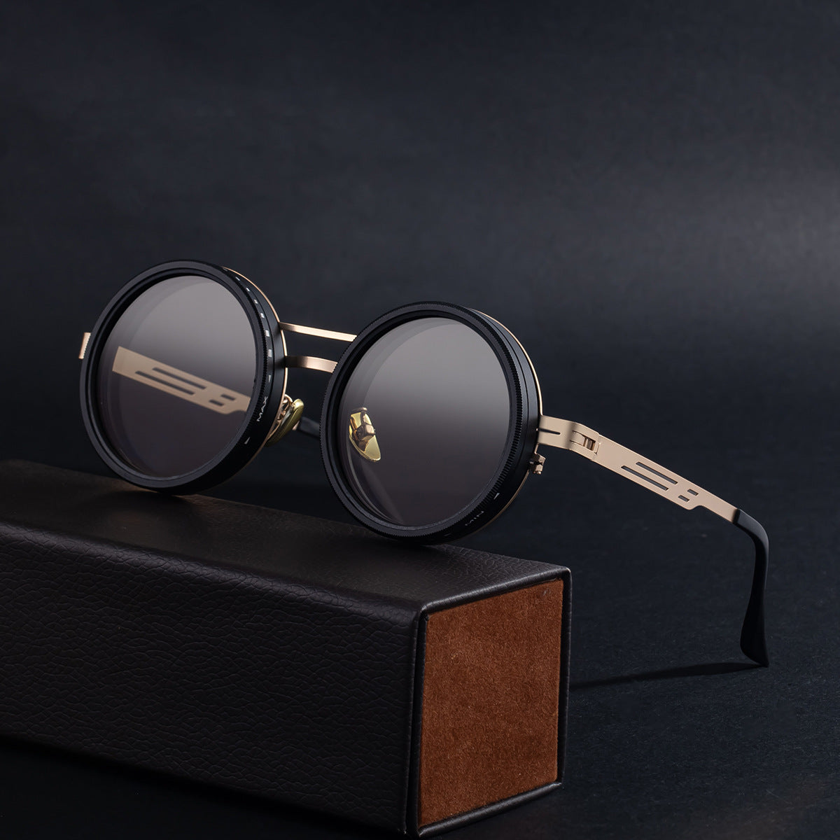 😎9-stop adjustable ND sunglasses with high-definition polarized sun protection