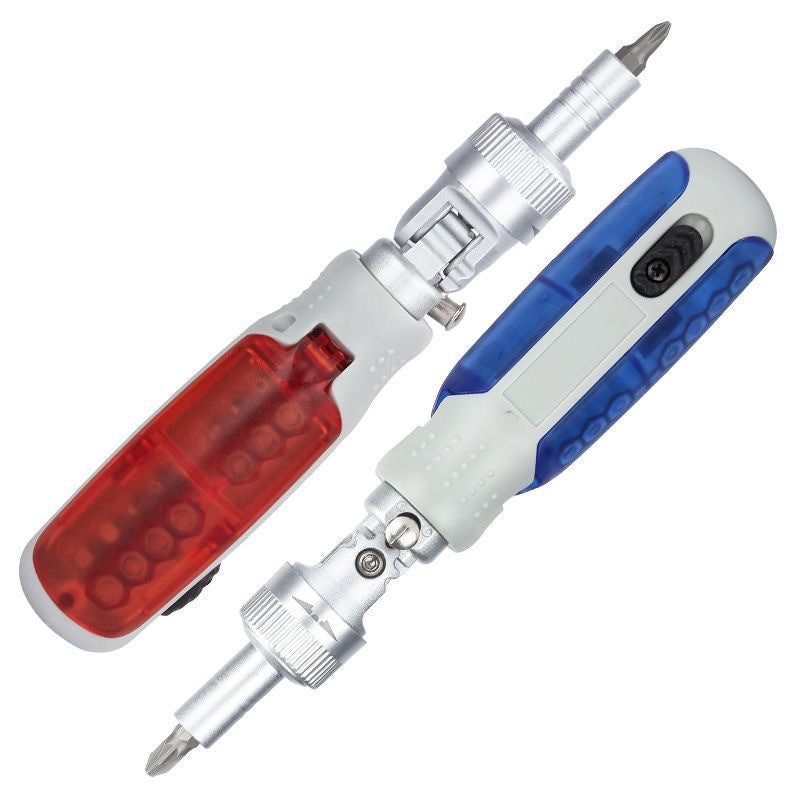 🛠️ 15-in-1 Multi-function Ratchet Screwdriver · Multi-angle Bit Set