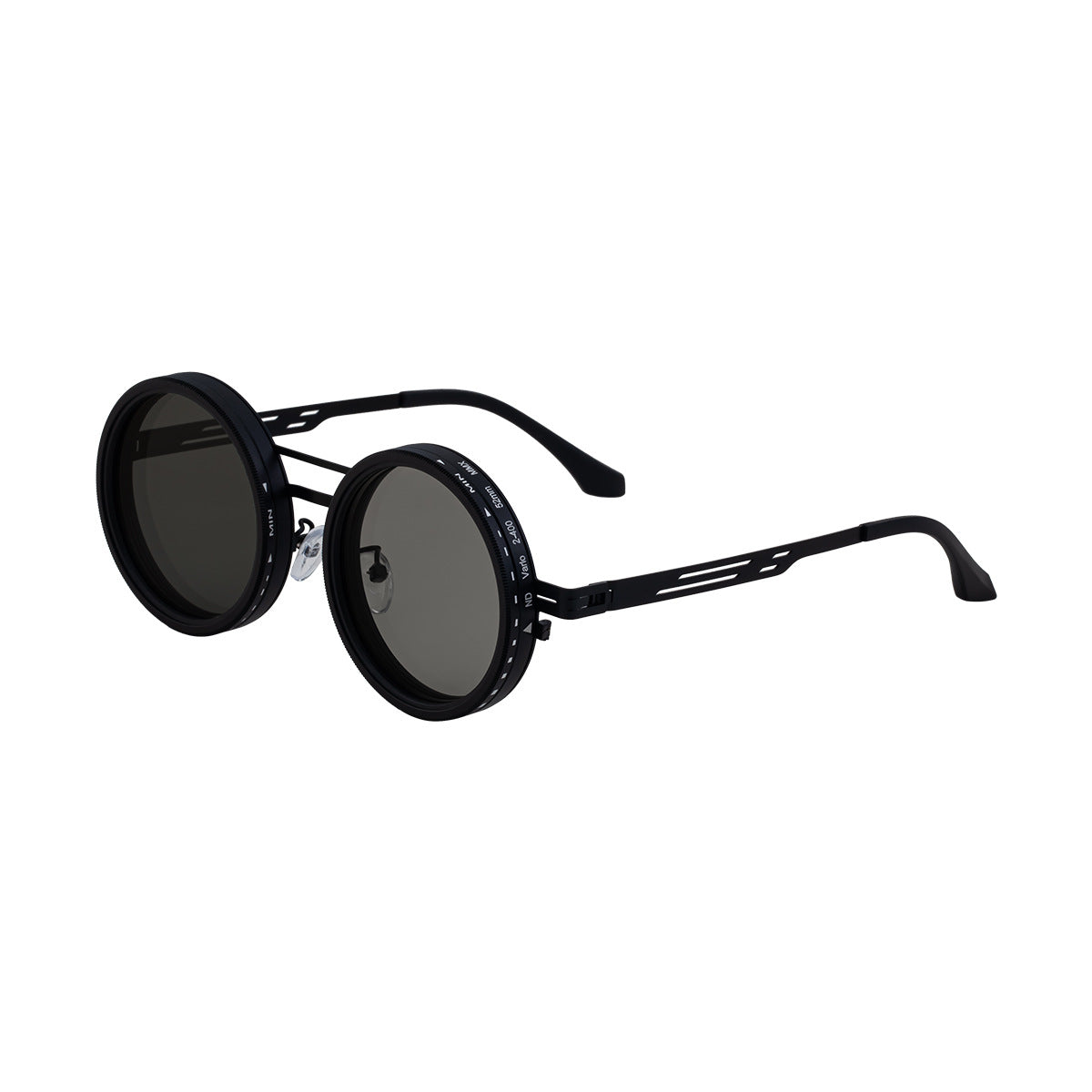😎9-stop adjustable ND sunglasses with high-definition polarized sun protection