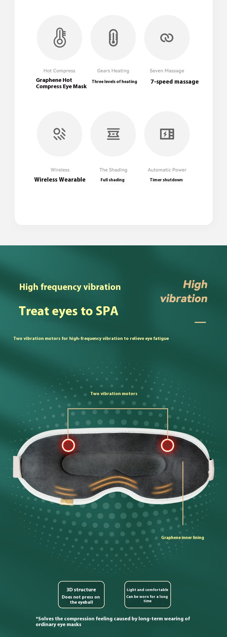 😍Newly launched 😊Intelligent hot compress eye protection device😊