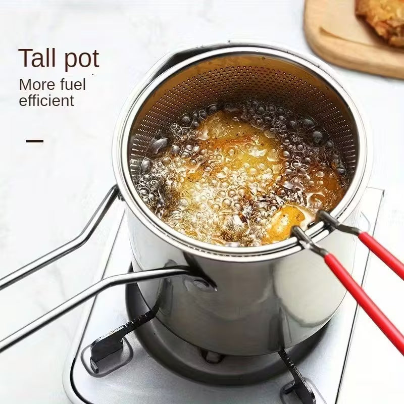 🎁Exclusive offer for our fans! Limited-time low price!🎁Household stainless steel fryer