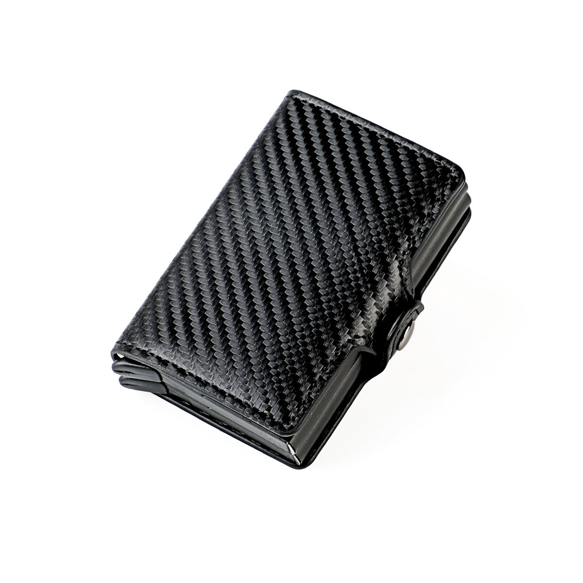 Credit Card Holder, Slim Card Case RFID Auto Pop up Travel Thin Wallets for Men