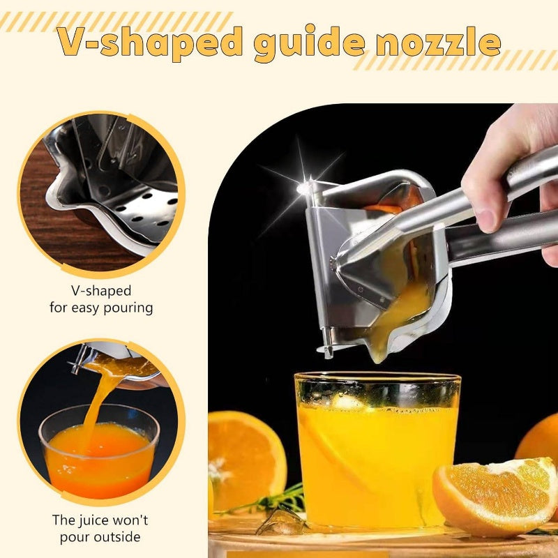 š¹Stainless steel manual juicer ā durable and portable, quick juicing, easy to enjoy fresh juice