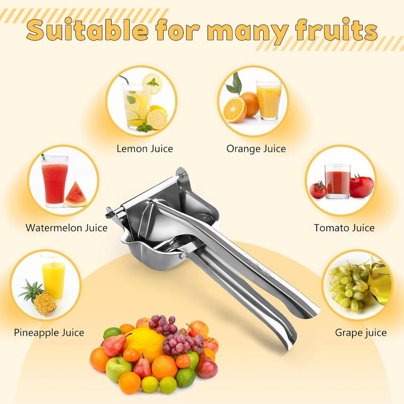 š¹Stainless steel manual juicer ā durable and portable, quick juicing, easy to enjoy fresh juice