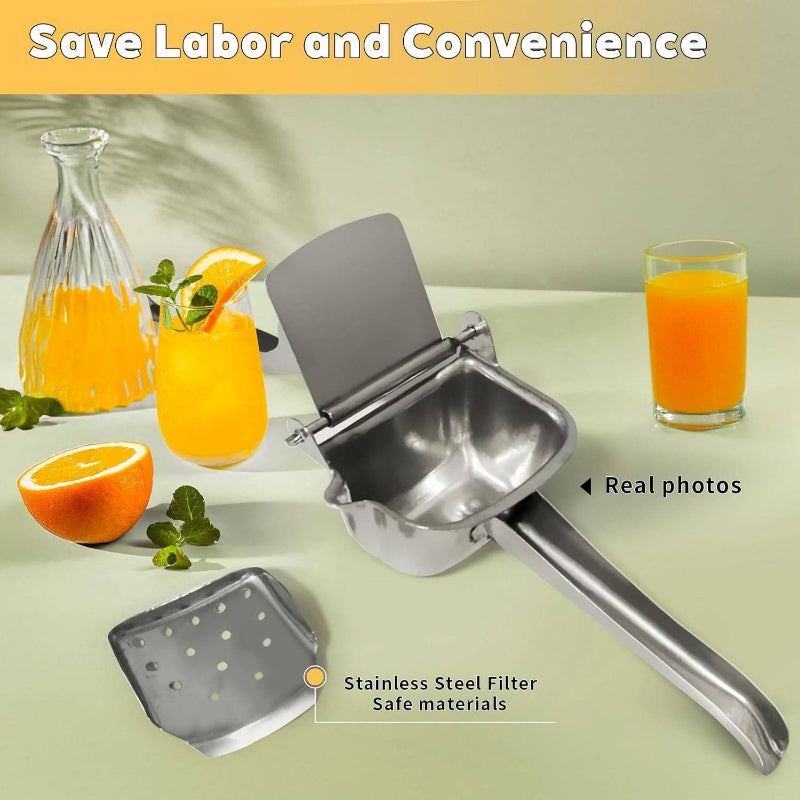 š¹Stainless steel manual juicer ā durable and portable, quick juicing, easy to enjoy fresh juice