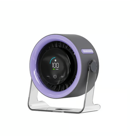 Powerful and silent desktop fan đ¨ Rechargeable ¡ Smart digital display ¡ 100 wind speed levels