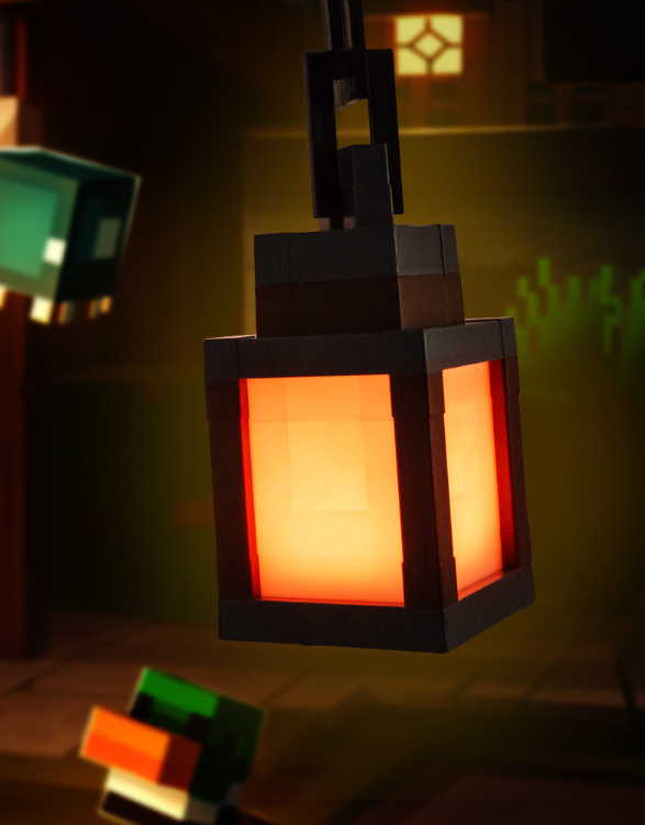Minecraft glowing lantern night light