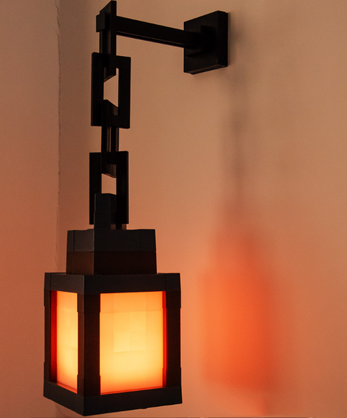 Minecraft glowing lantern night light