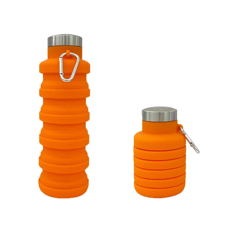 šHot Saleš„š„Silicone foldable water bottle ā Ideal for sports. travel & outdoor ā Reusable & BPA-free