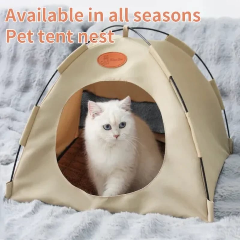 Pet tent nest, lightweight, foldable, comfortable and breathable