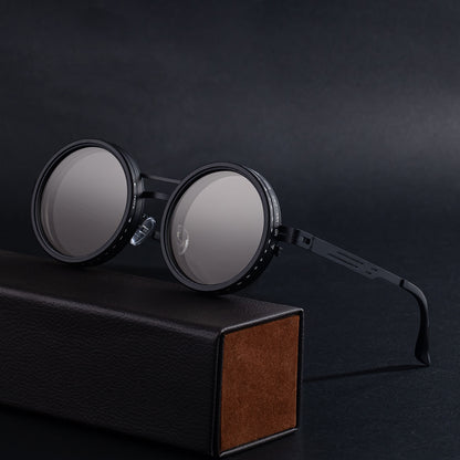 😎9-stop adjustable ND sunglasses with high-definition polarized sun protection