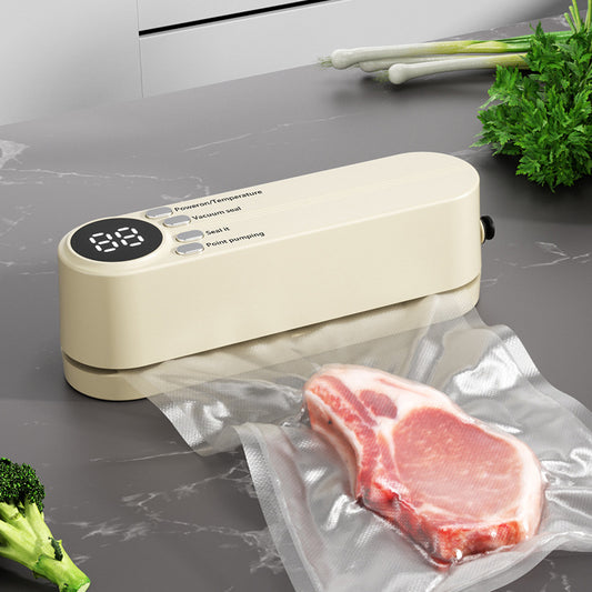 Mini Wireless Vacuum Sealer Household Rechargeable Laminator Kitchen Packaging Machine