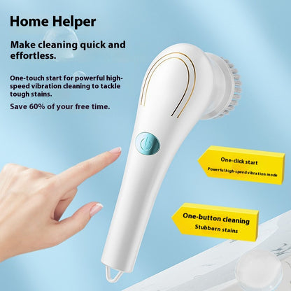 😍Handheld electric cleaning brush——Create a clean environment with your own hands👏