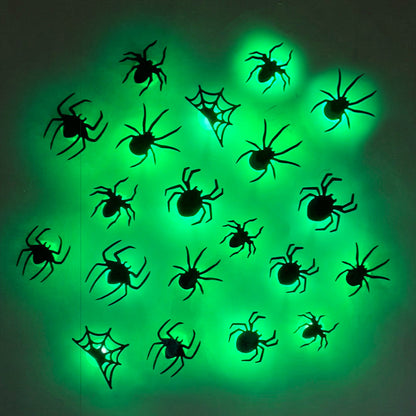 🎃Halloween 3D Spider Bat LED Ambiance Flashing Light👻