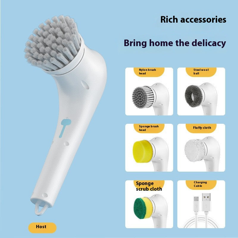 😍Handheld electric cleaning brush——Create a clean environment with your own hands👏