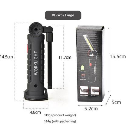 ⚡Last Day Sale💡USB Multi-Function Foldable COB Magnetic Work Light
