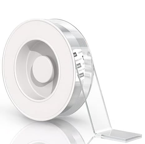 ✨✨Extra Large Double Sided Tape. Clear & Tough Nano Tape. Multipurpose Mounting Tape