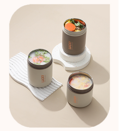 304 stainless steel dual-use breakfast cup Japanese style portable soy milk milk cup insulated soup pot, limited time 30% off