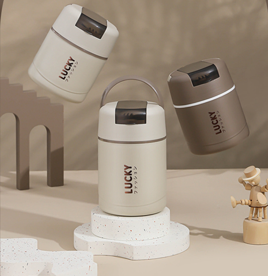 304 stainless steel dual-use breakfast cup Japanese style portable soy milk milk cup insulated soup pot, limited time 30% off