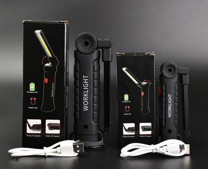 ⚡Last Day Sale💡USB Multi-Function Foldable COB Magnetic Work Light