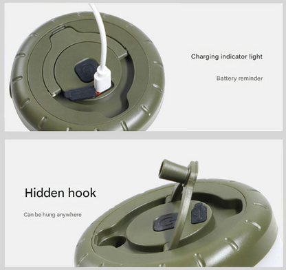 ✨ Tape measure atmosphere light · Rechargeable color string light · Camping essential