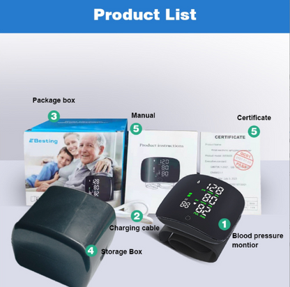 New 40% off blood pressure monitor for home use with wrist-mounted electronic blood pressure monitor