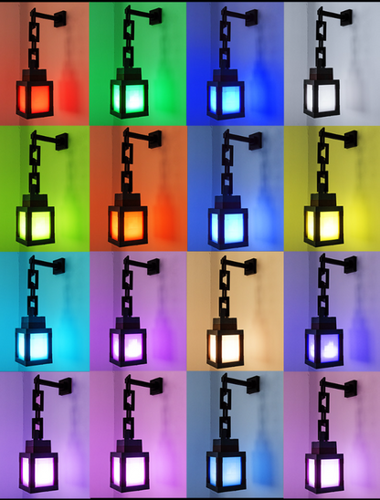 Minecraft glowing lantern night light