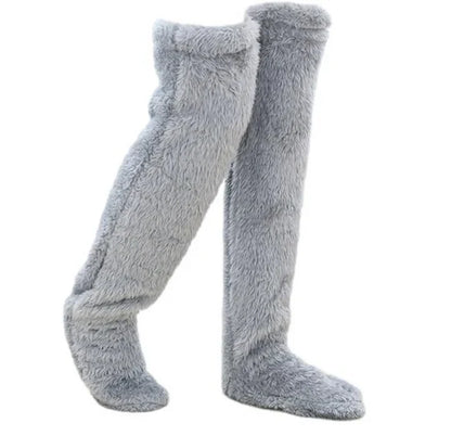 ❄️ Super soft plush socks, warm and comfortable, a must-have at home!