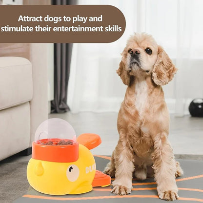 Duck snack dispenser🐾slow food anti-swallowing bowl, suitable for healthy eating and IQ training